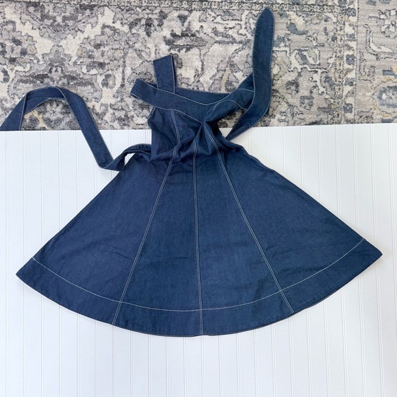 Only Jeans Stylish Off-Shoulder Denim Dress Size XS - Picture 8 of 9